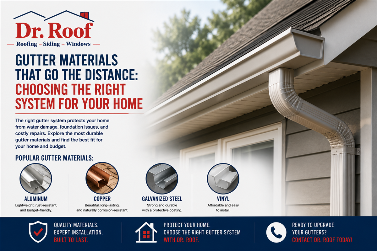 Gutter Materials That Go the Distance: Choosing the Right System for Your Home