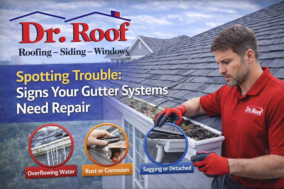 Spotting Trouble: Signs Your Gutter Systems Need Repair