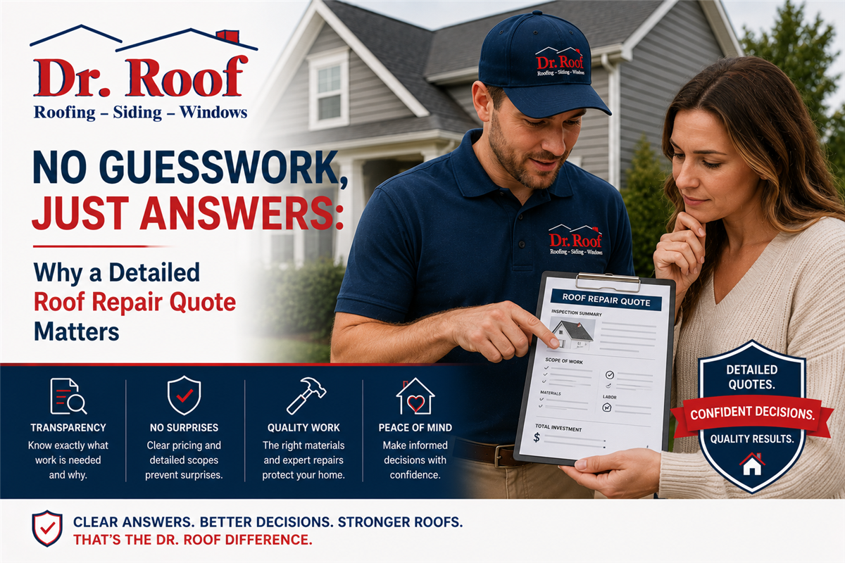 No Guesswork, Just Answers: Why a Detailed Roof Repair Quote Matters