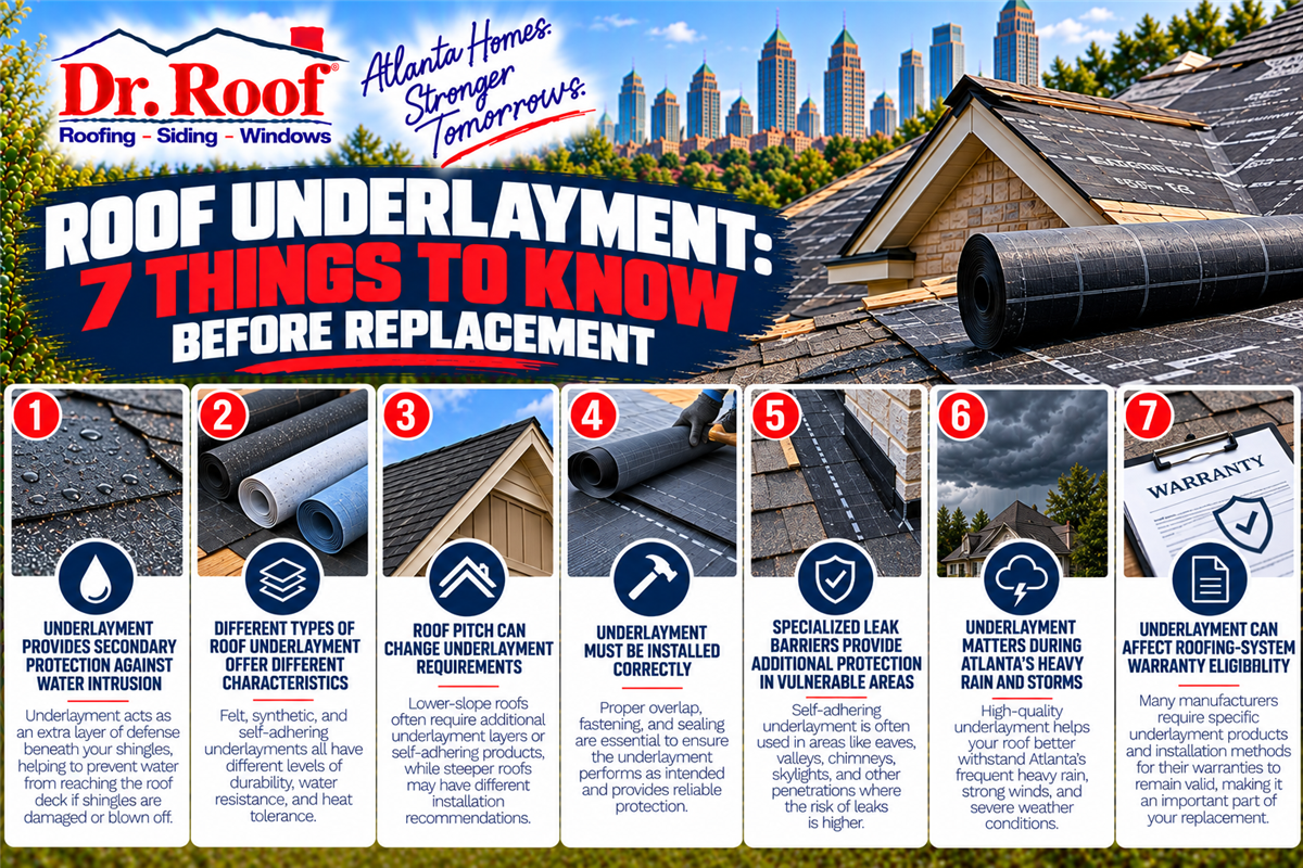 Roof Underlayment: 7 Things to Know Before Replacement