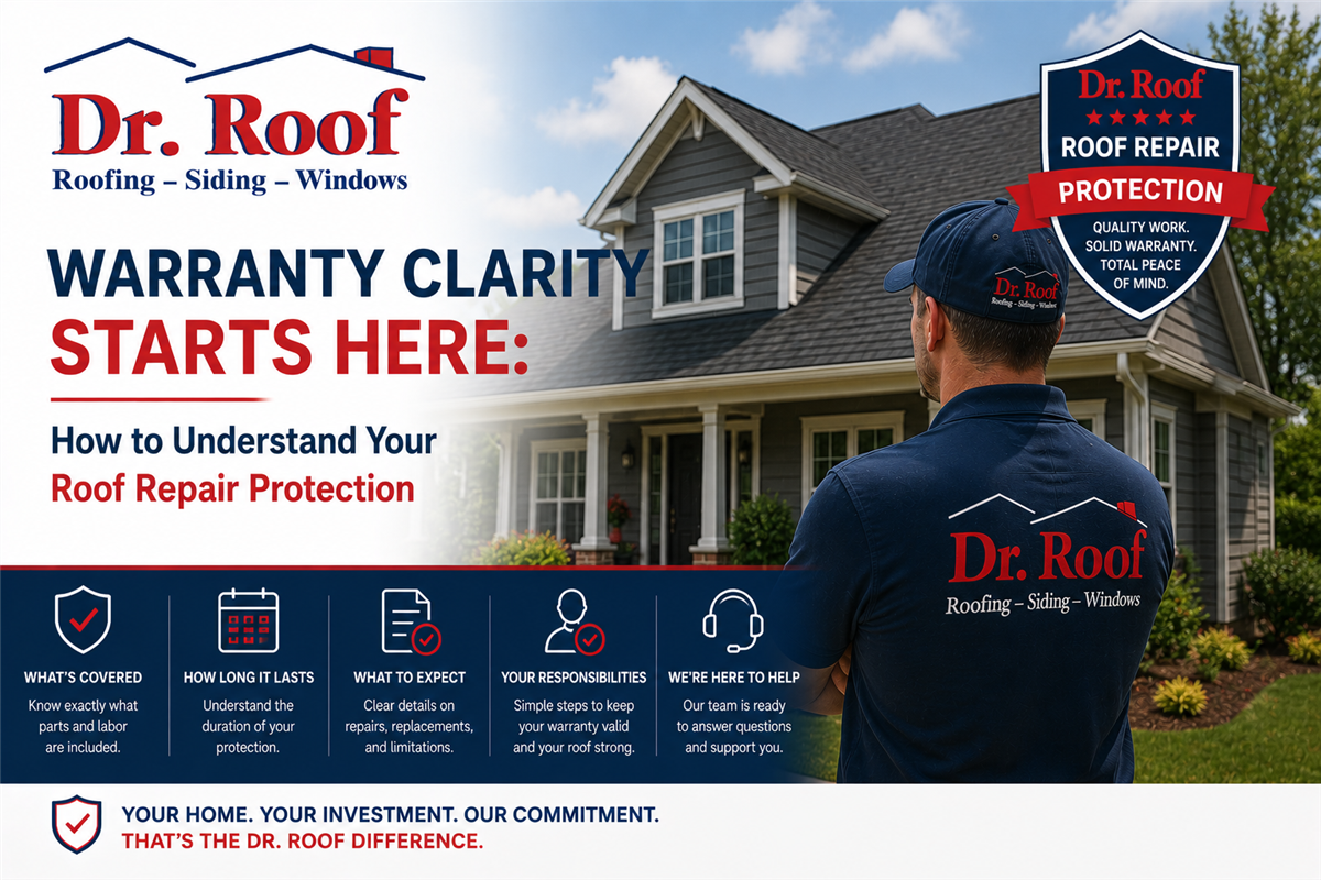 Warranty Clarity Starts Here: How to Understand Your Roof Repair Protection