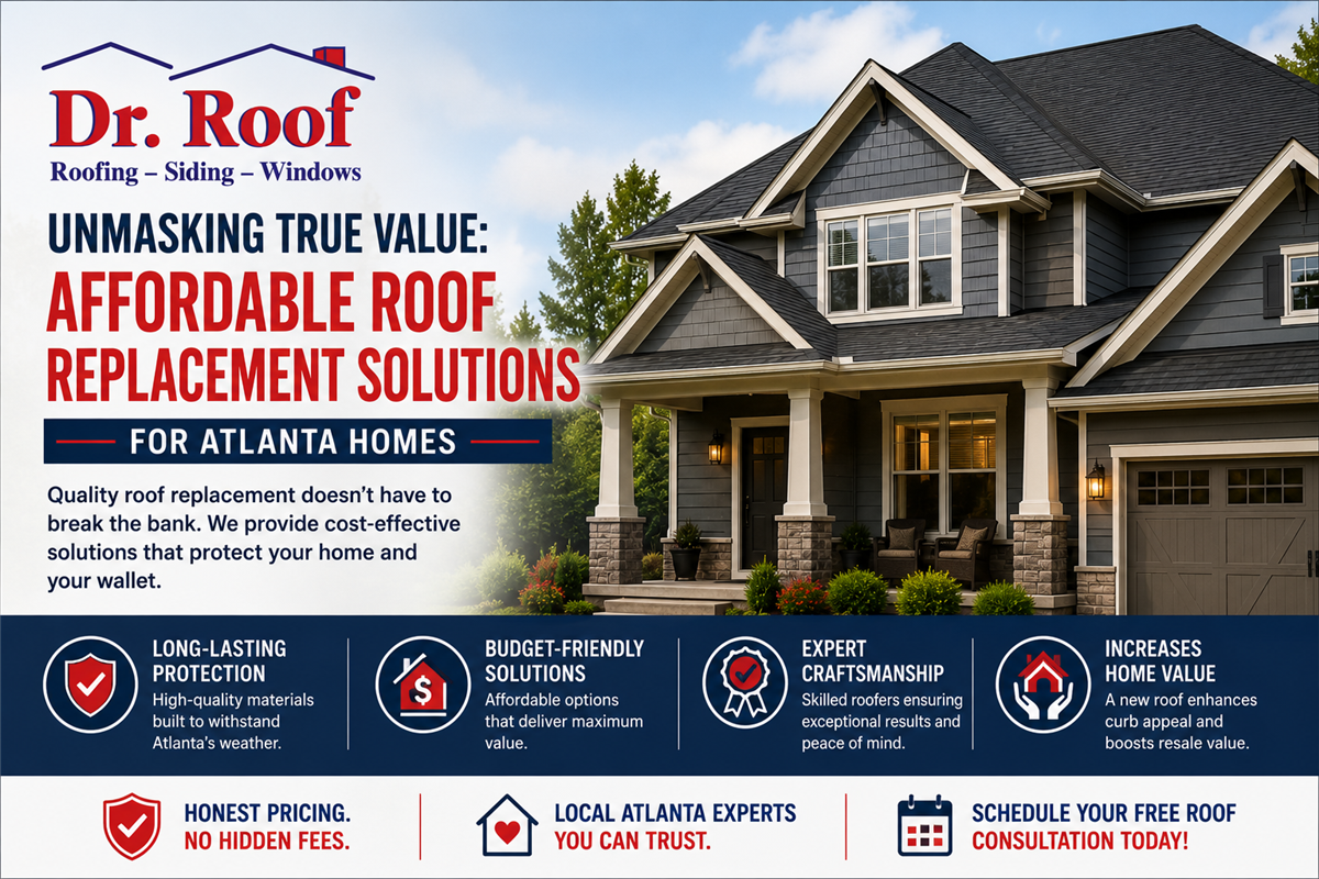 Unmasking True Value: Affordable Roof Replacement Solutions for Atlanta Homes