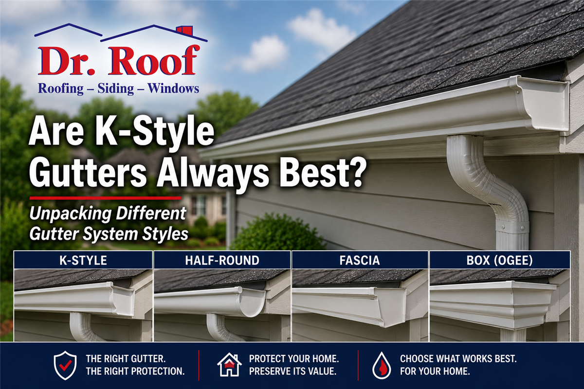 Are K-Style Gutters Always Best? Unpacking Different Gutter System Styles