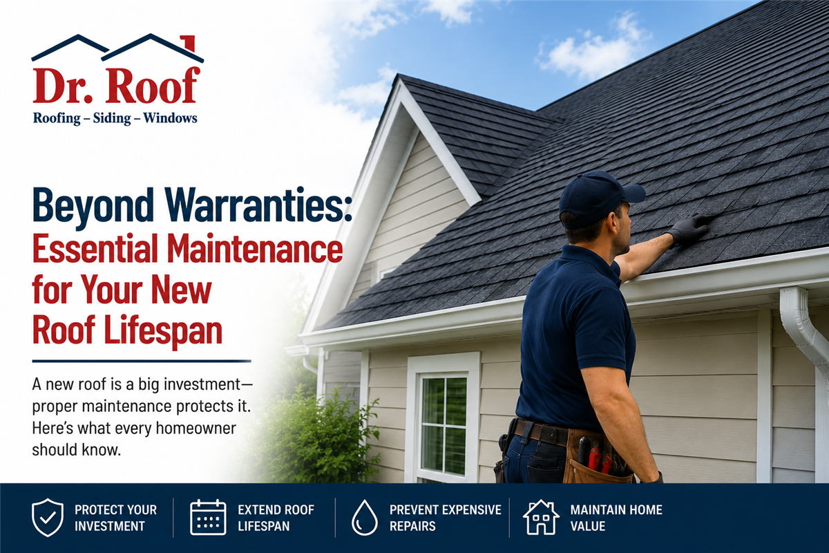Beyond Warranties: Essential Maintenance for Your New Roof Lifespan