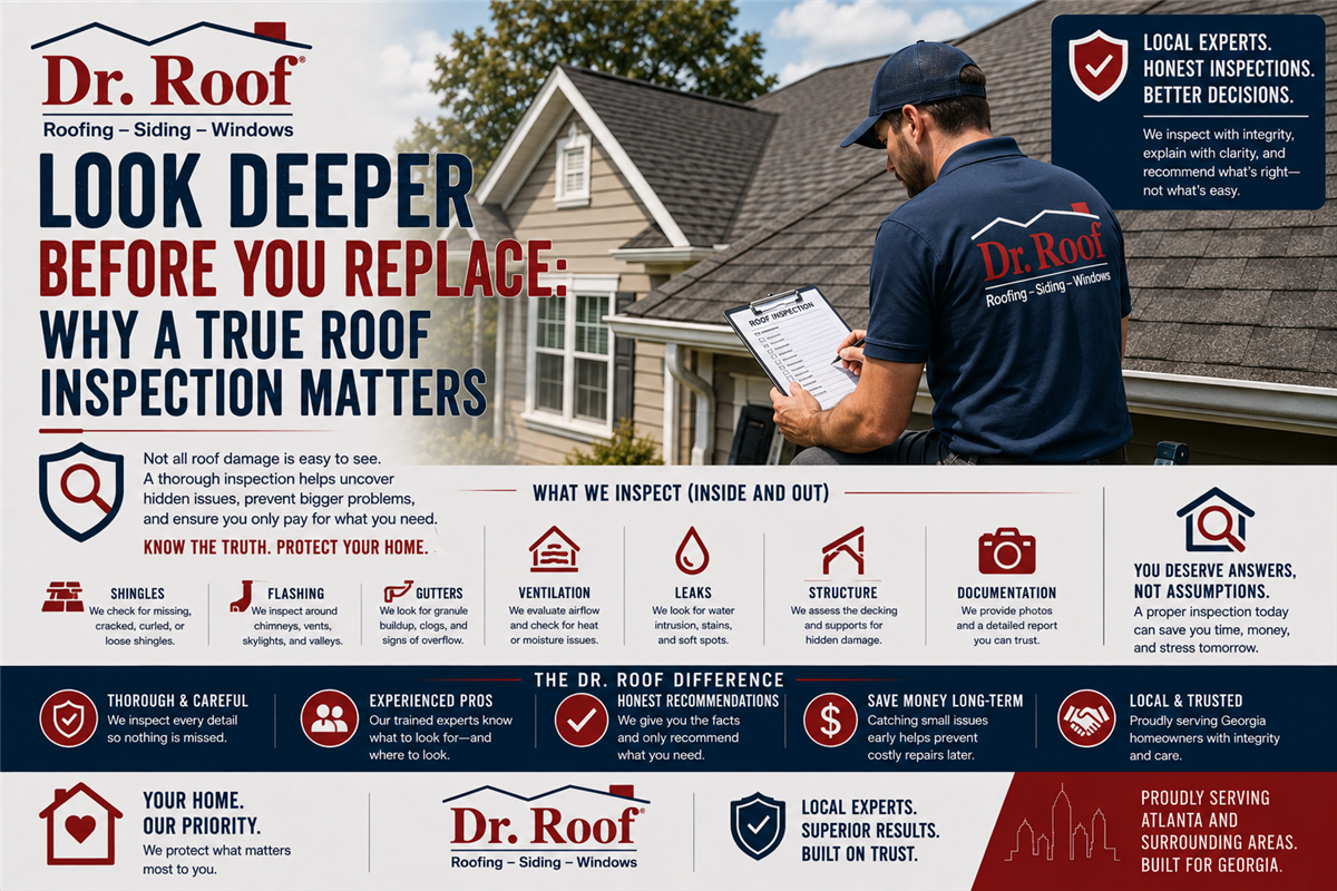 Look Deeper Before You Replace: Why a True Roof Inspection Matters