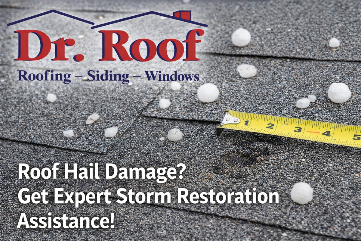 Roof Hail Damage? Get Expert Storm Restoration Assistance!