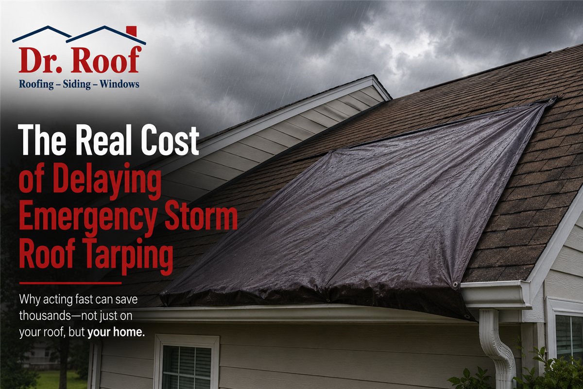 The Real Cost of Delaying Emergency Storm Roof Tarping