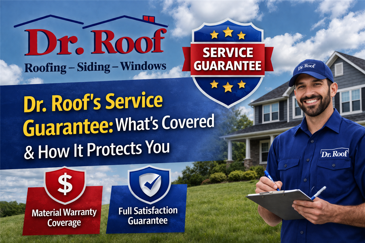 Dr. Roof's Service Guarantee: What's Covered & How It Protects You