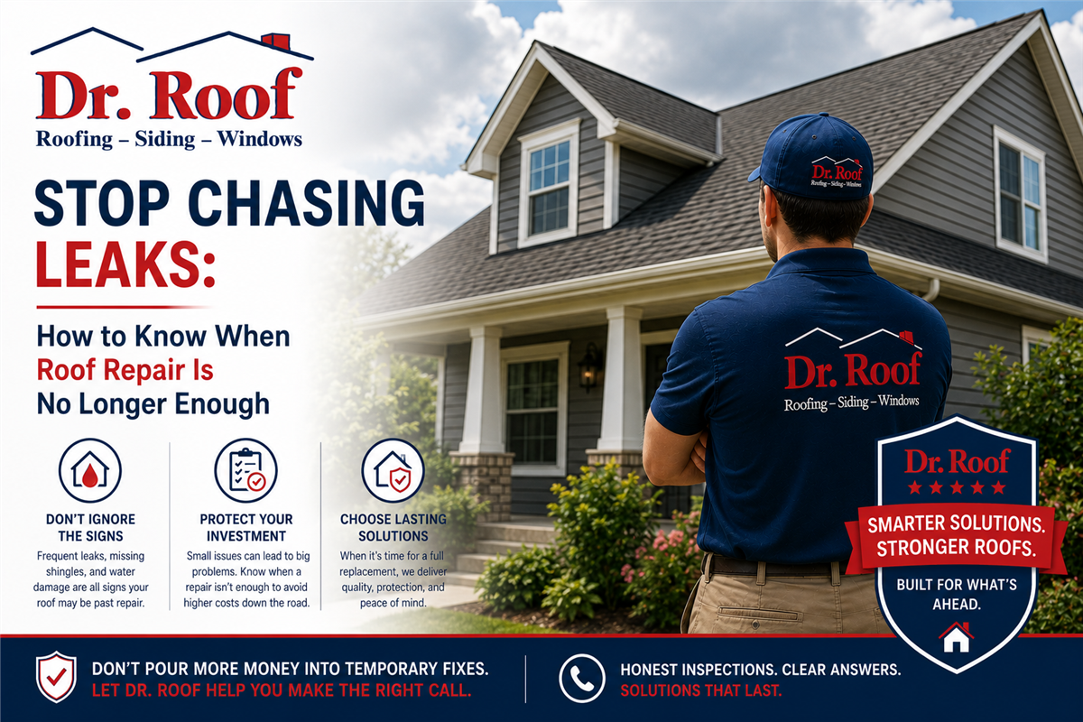 Stop Chasing Leaks: How to Know When Roof Repair Is No Longer Enough