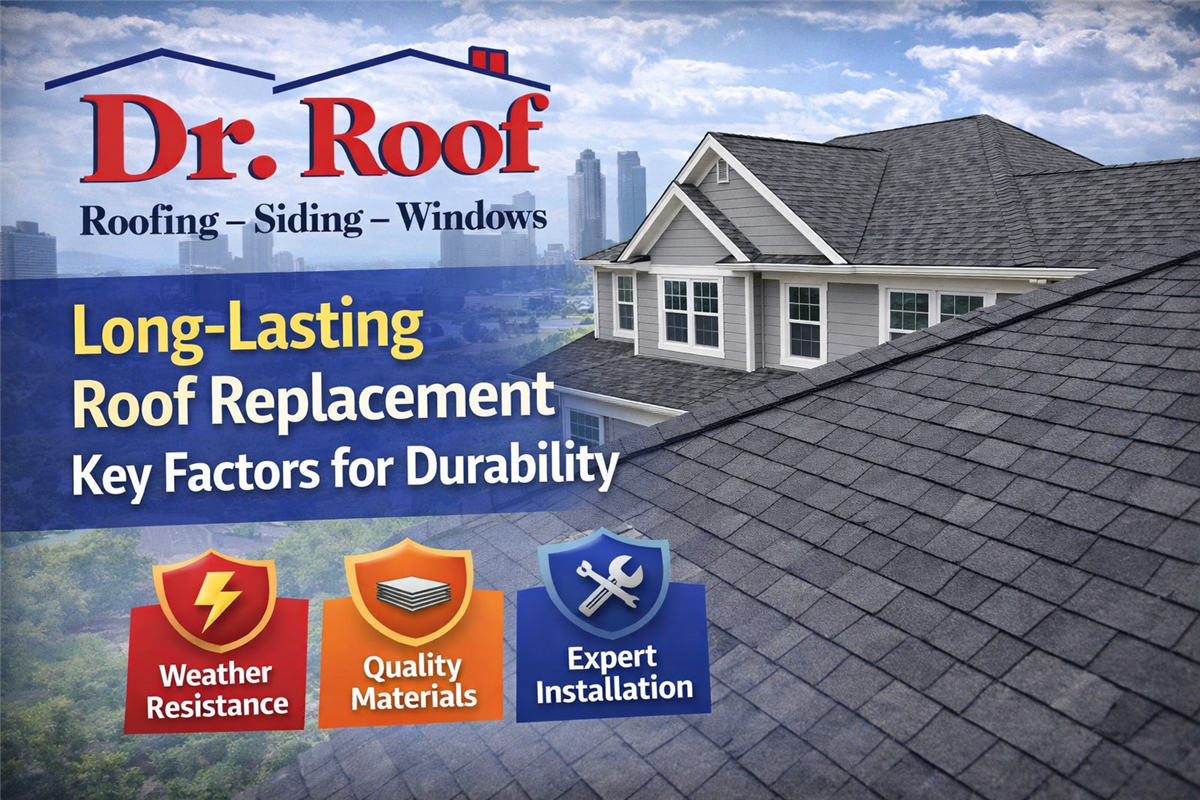 Long-Lasting Roof Replacement: Key Factors for Durability