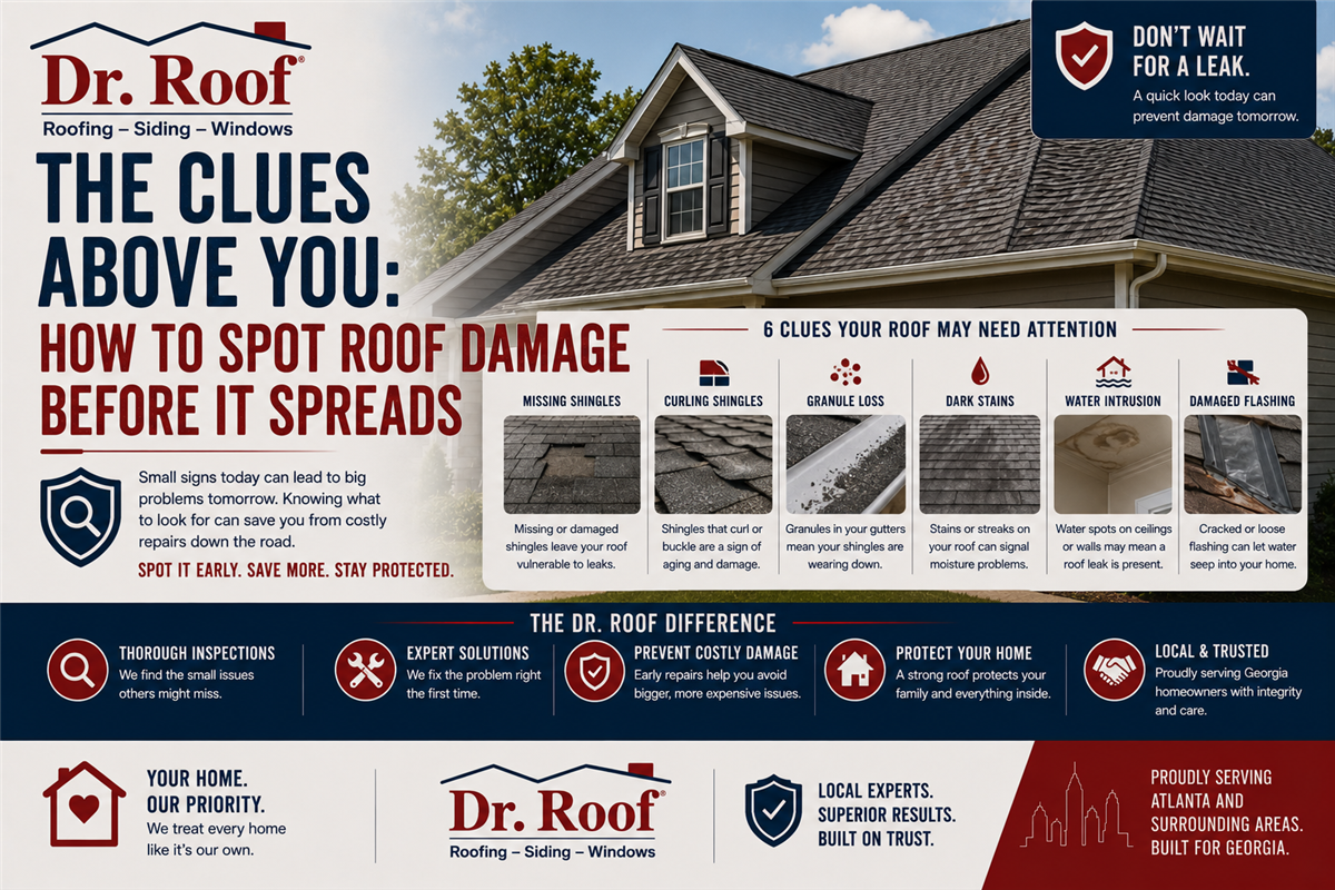 The Clues Above You: How to Spot Roof Damage Before It Spreads