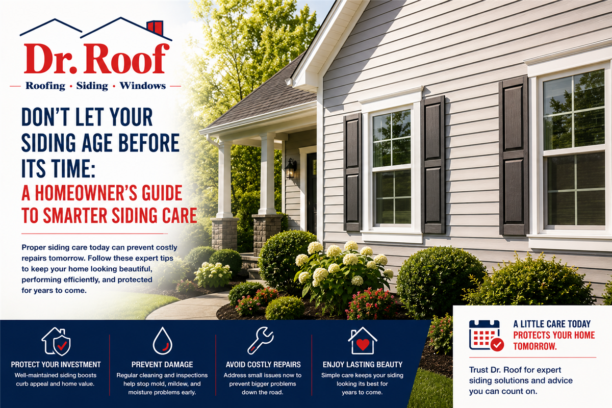 Don’t Let Your Siding Age Before Its Time: A Homeowner’s Guide to Smarter Siding Care