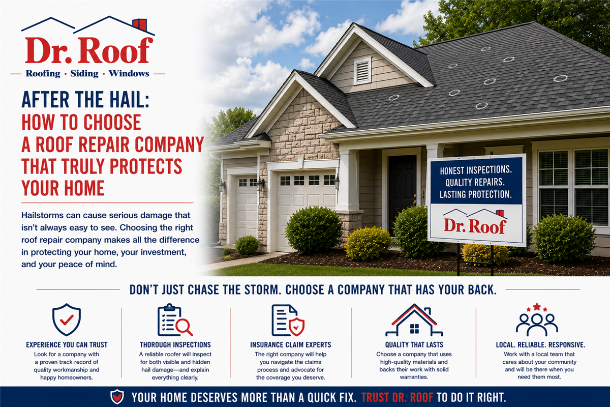 After the Hail: How to Choose a Roof Repair Company That Truly Protects Your Home