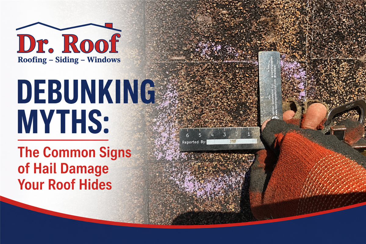 Debunking Myths: The Common Signs of Hail Damage Your Roof Hides