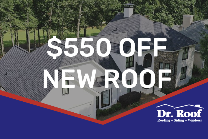 550 Off New roof