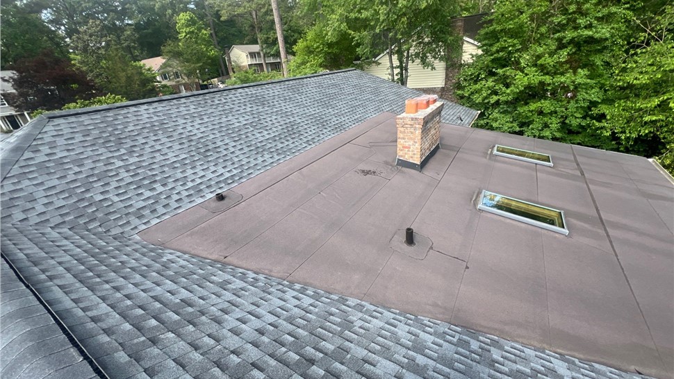 Roof Replacement Project in Roswell, Georgia by Dr. Roof