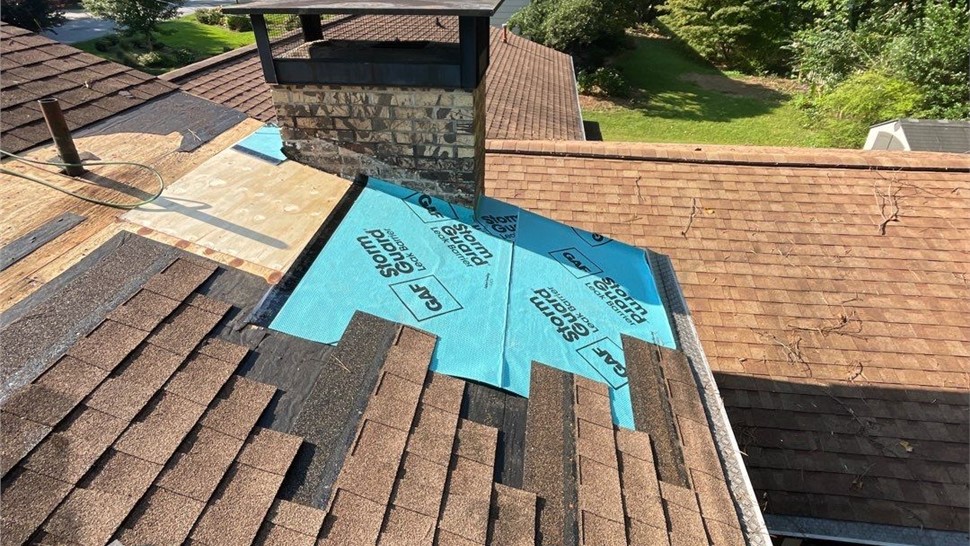 Roof Repair Project in Tucker, Georgia by Dr. Roof