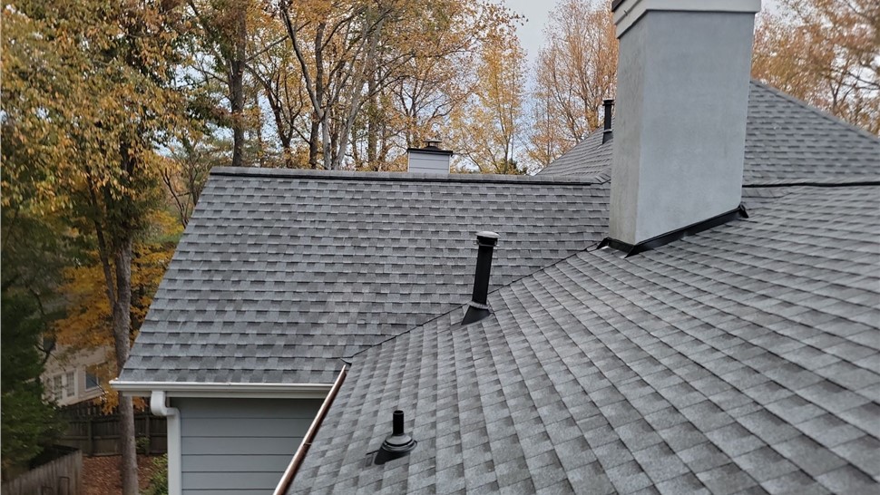 Roof Replacement Project in Alpharetta, GA by Dr. Roof