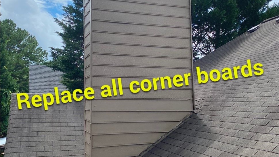 Chimney Protection, Siding Project in Decatur, GA by Dr. Roof