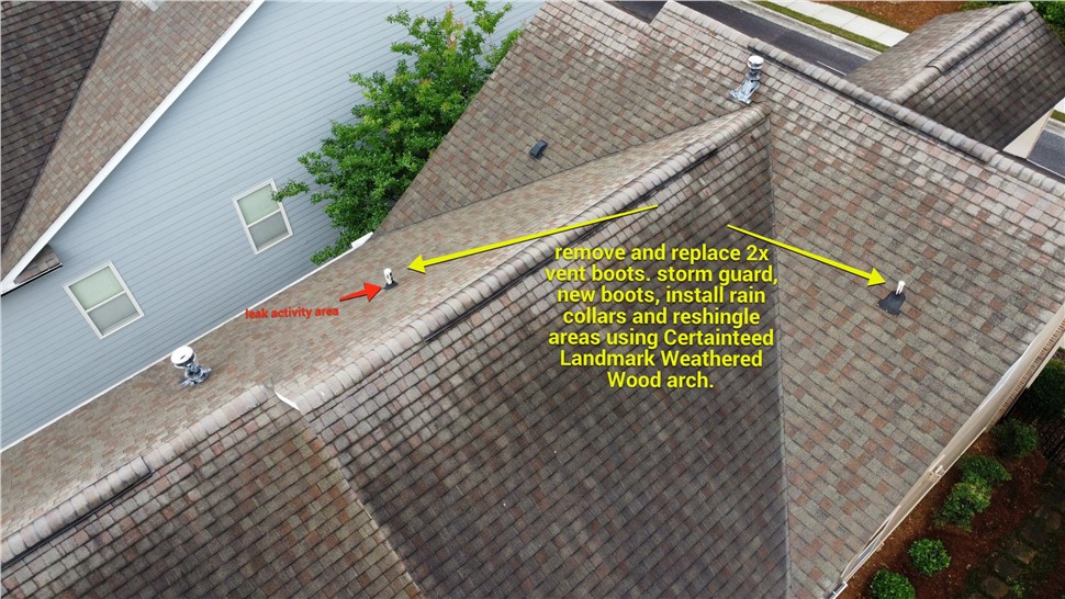 Roof Repair Project in Smyrna, Georgia by Dr. Roof