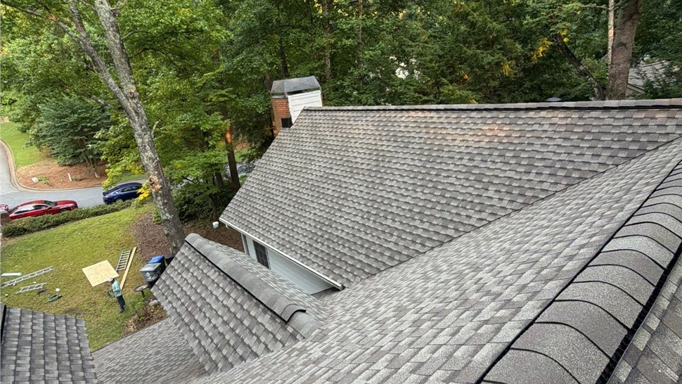 Roof Replacement Project in Roswell, Georgia by Dr. Roof