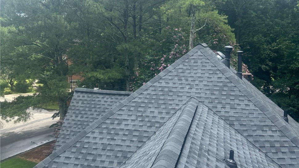 Roof Replacement Project in Peachtree Corners, Georgia by Dr. Roof
