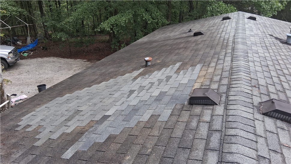 Roof Repair Project in Grovetown, Georgia by Dr. Roof