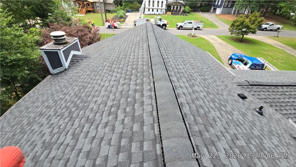 Roof Replacement Project in Alpharetta, Georgia by Dr. Roof