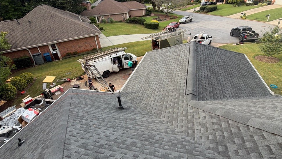 Roof Replacement Project in Alpharetta, Georgia by Dr. Roof