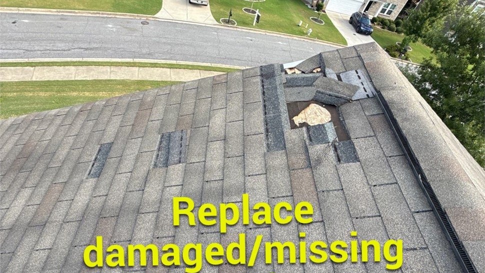 Roof Repair Project in Cumming, GA by Dr. Roof