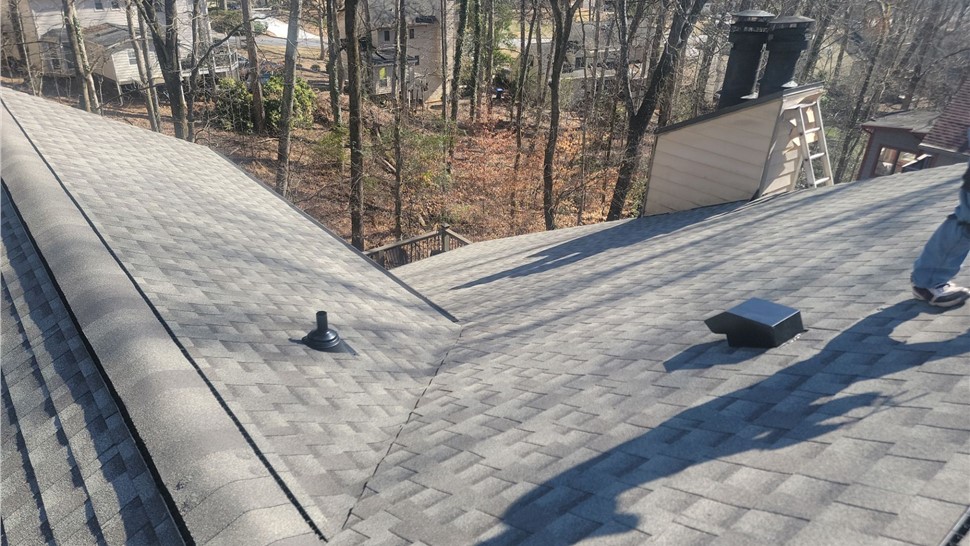 Roof Replacement Project in Roswell, Georgia by Dr. Roof