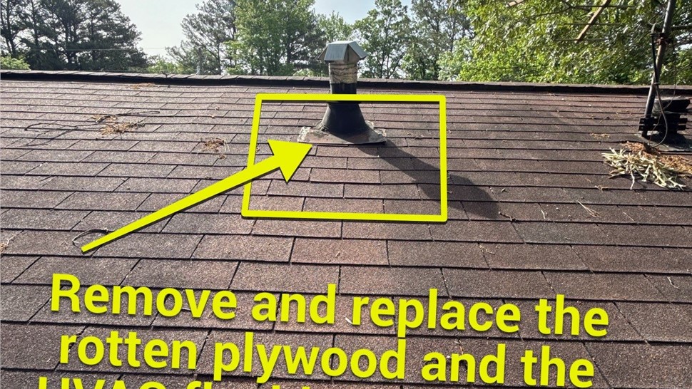 Roof Repair Project in Marietta, Georgia by Dr. Roof