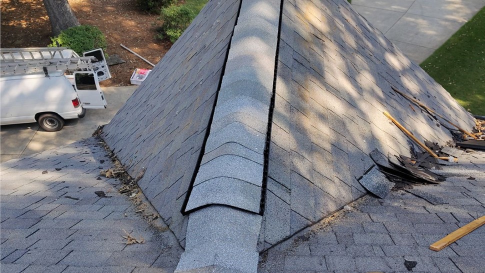 Roof Repair Project in Marietta, Georgia by Dr. Roof