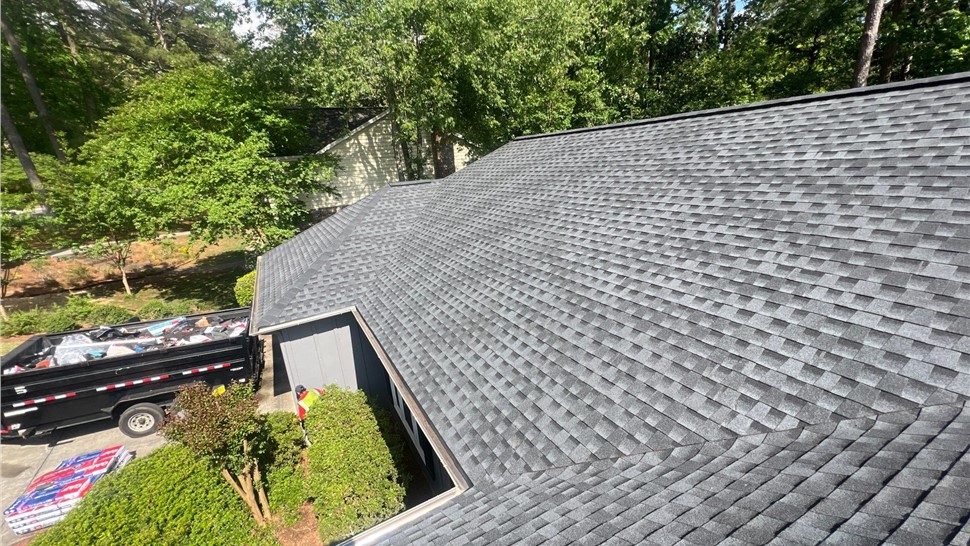 Roof Replacement Project in Roswell, Georgia by Dr. Roof