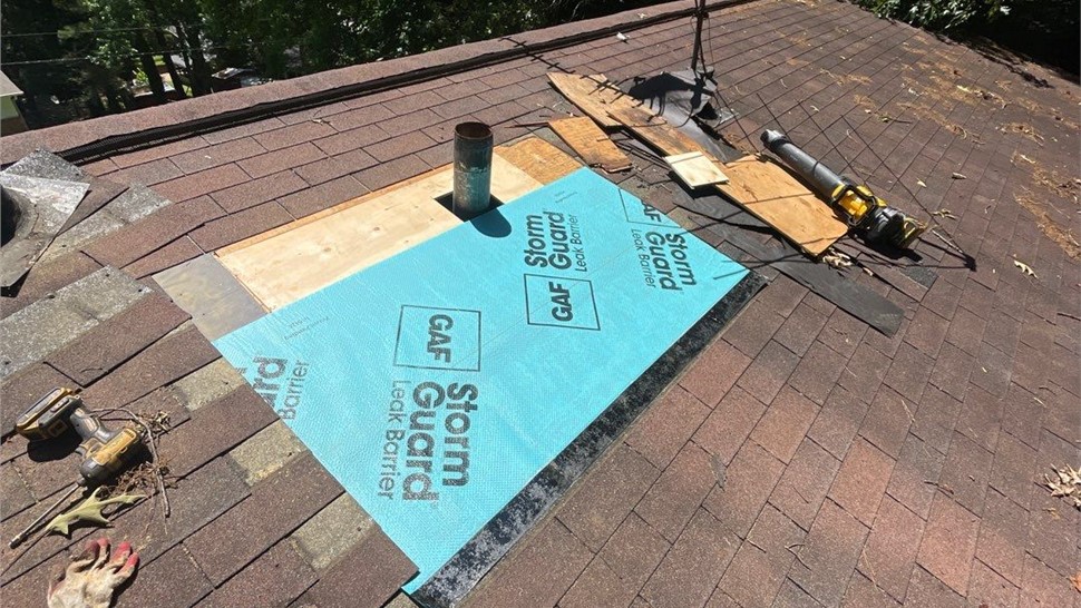 Roof Repair Project in Marietta, Georgia by Dr. Roof