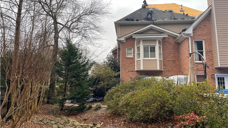 Roofing, Storm Damage Project in Roswell, GA by Dr. Roof