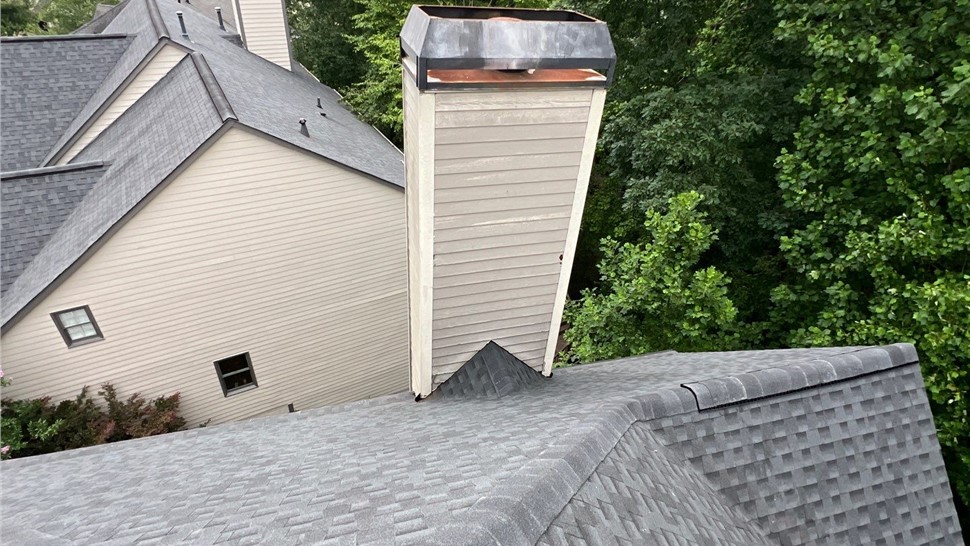 Roof Replacement Project in Woodstock, Georgia by Dr. Roof