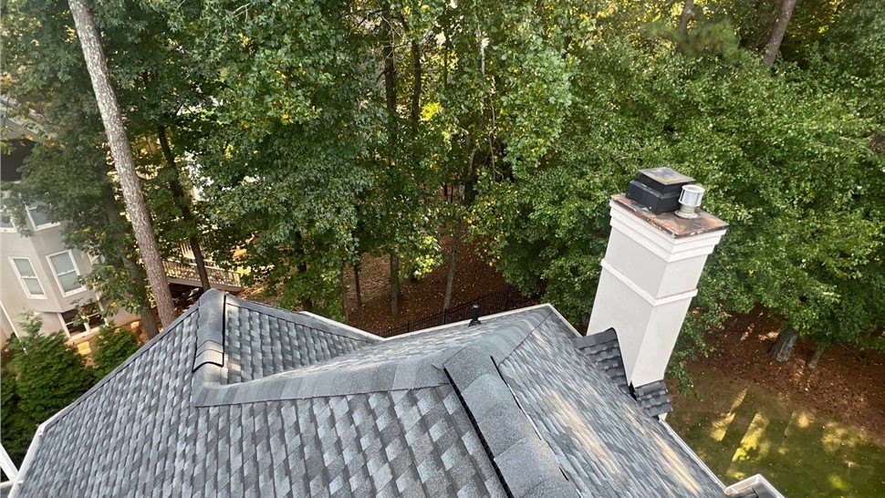 Roof Replacement Project in Alpharetta, Georgia by Dr. Roof