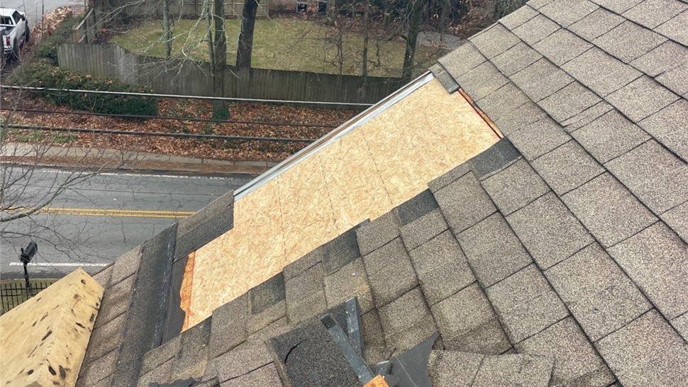 Roof Repair Project in Brookhaven, Georgia by Dr. Roof