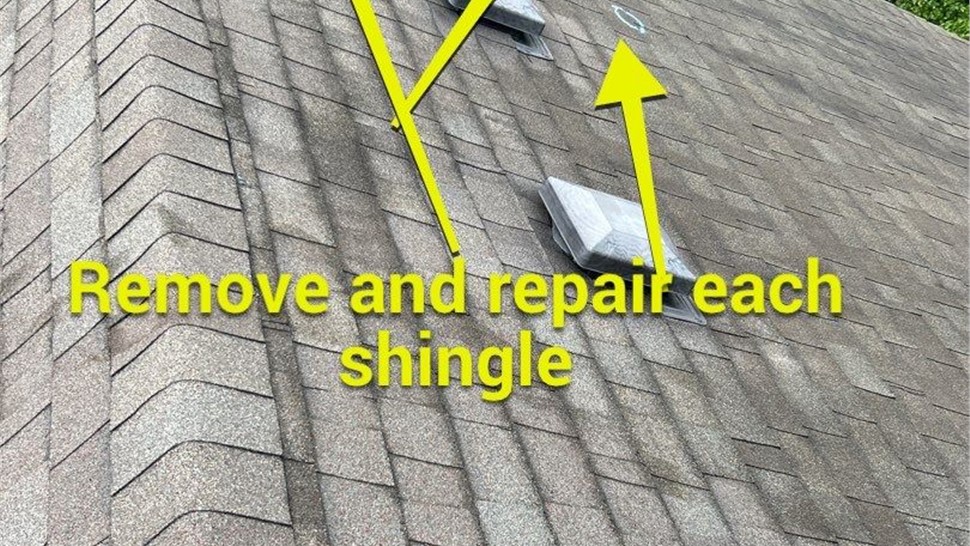 Roof Repair Project in Roswell, Georgia by Dr. Roof