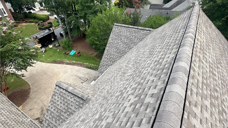 Roof Replacement Project in Alpharetta, GA by Dr. Roof