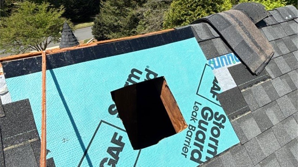 Roof Repair Project in Roswell, GA by Dr. Roof