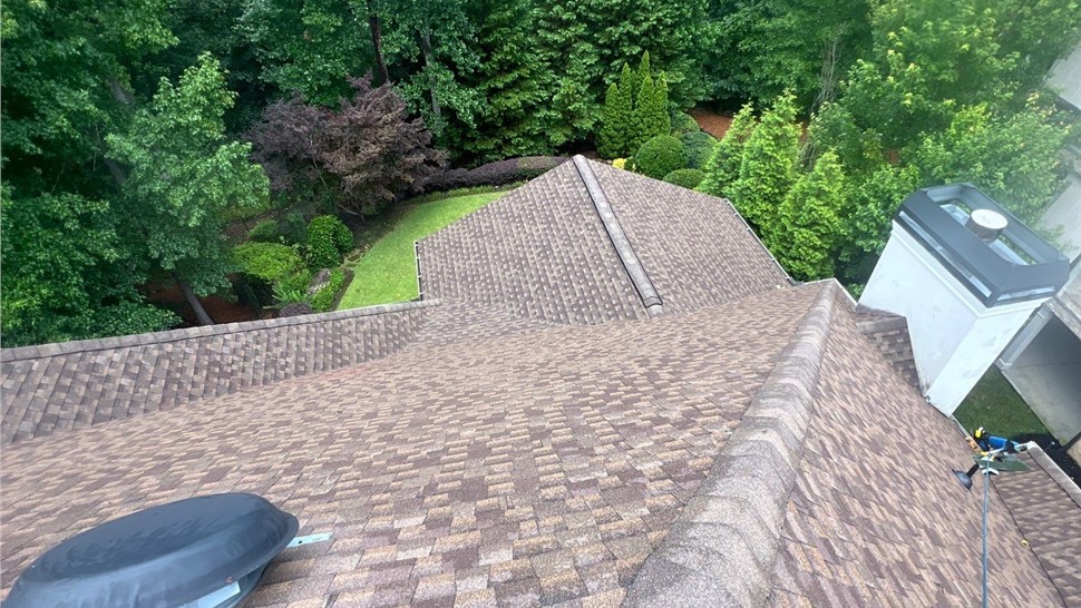 Roof Replacement Project in Sandy Springs, Georgia by Dr. Roof