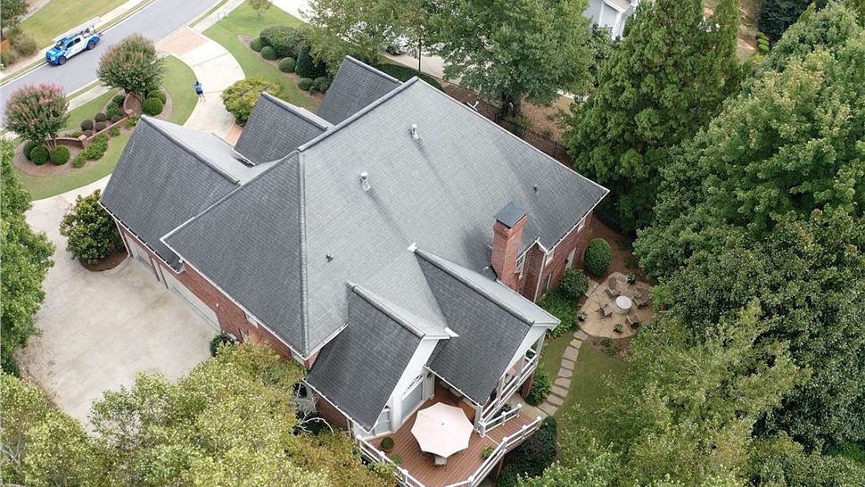 Roof Replacement Project in Sandy Springs, Georgia by Dr. Roof