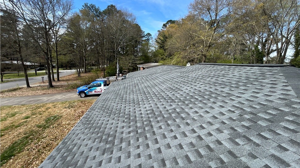 Roof Replacement Project in Marietta, Georgia by Dr. Roof