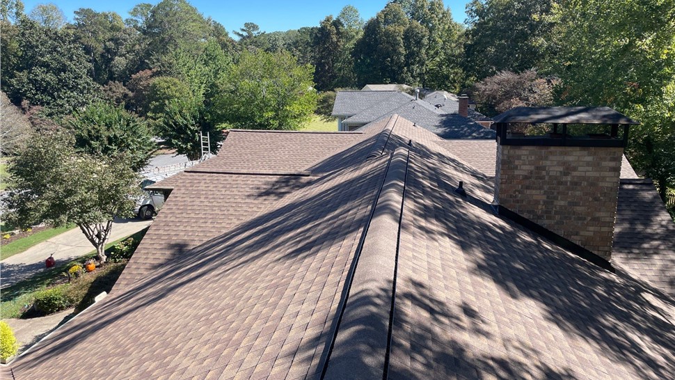 Roof Replacement Project in Roswell, Georgia by Dr. Roof