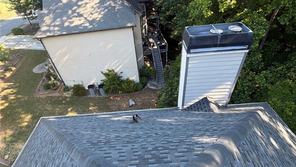 Roof Replacement Project in Alpharetta, Georgia by Dr. Roof