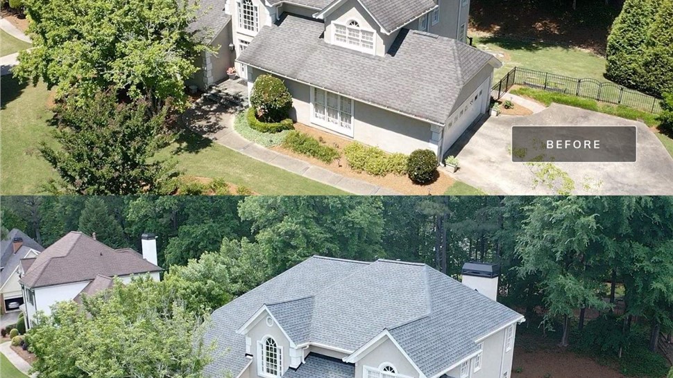 Roof Replacement Project in Alpharetta, GA by Dr. Roof