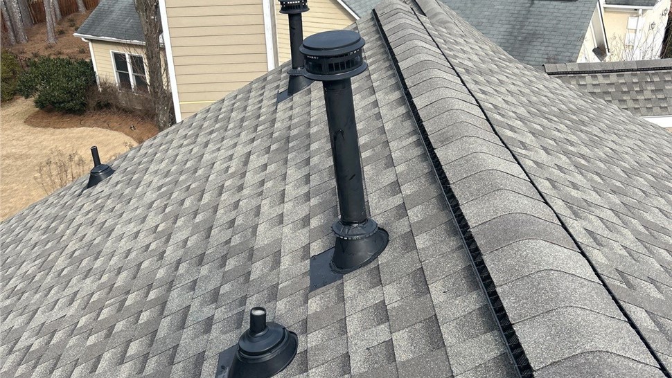 Roof Replacement Project in Peachtree Corners, Georgia by Dr. Roof
