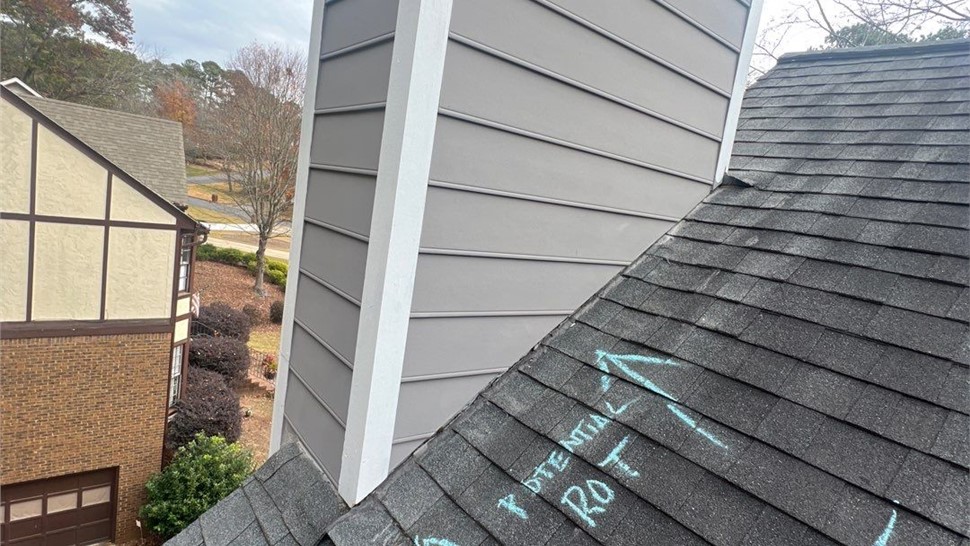 Roof Repair Project in Roswell, GA by Dr. Roof